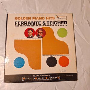GOLDEN PIANO HITS FERRANTE AND TEICHER LP RECORD